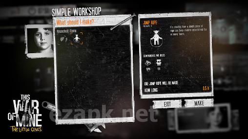 This war of mine: The little ones