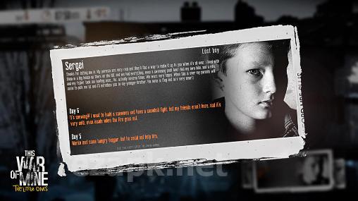 This war of mine: The little ones