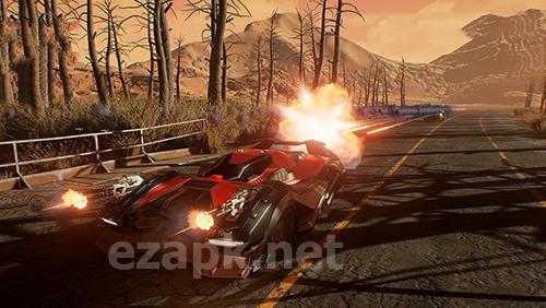 Dark future: Blood red states