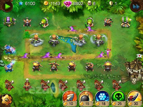 Goblin defenders: Steel and wood
