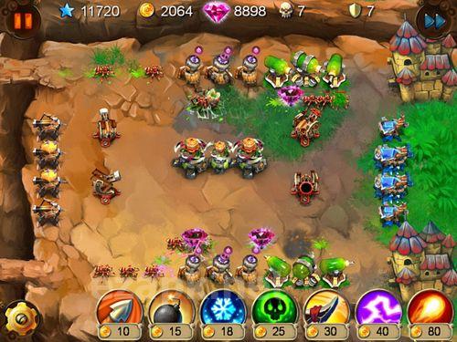 Goblin defenders: Steel and wood