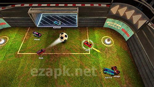 Soccer rally: Arena