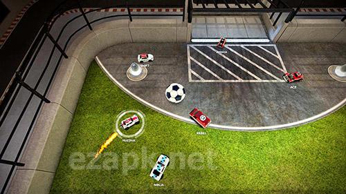 Soccer rally: Arena
