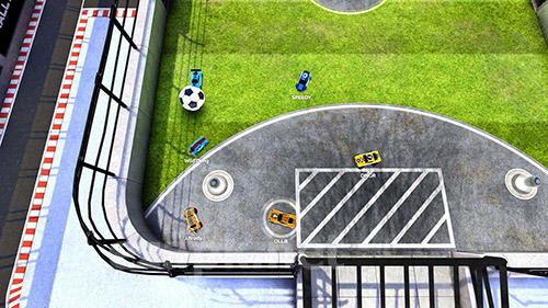 Soccer rally: Arena