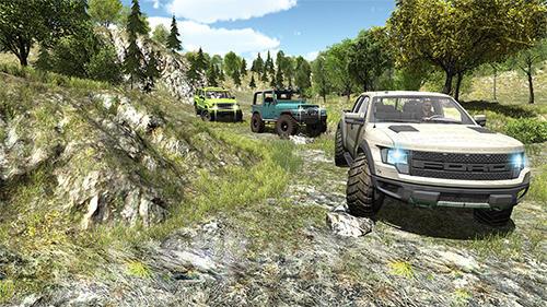 4x4 offroad jeep mountain hill