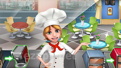 Crazy cooking chef
