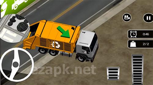 Garbage truck: Trash cleaner driving game