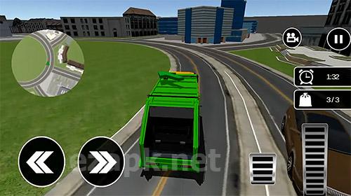 Garbage truck: Trash cleaner driving game