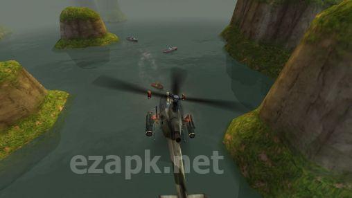 Gunship battle