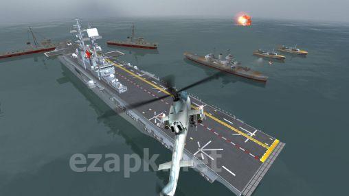 Gunship battle