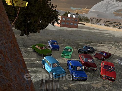 Iron curtain racing: Car racing game