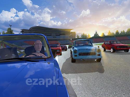Iron curtain racing: Car racing game