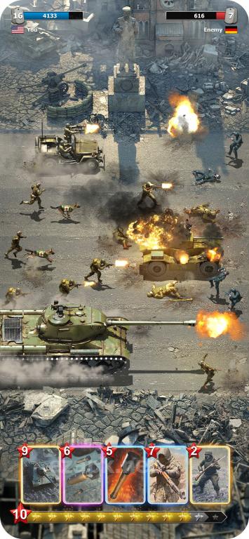 Heroes of War: WW2 Idle RPG