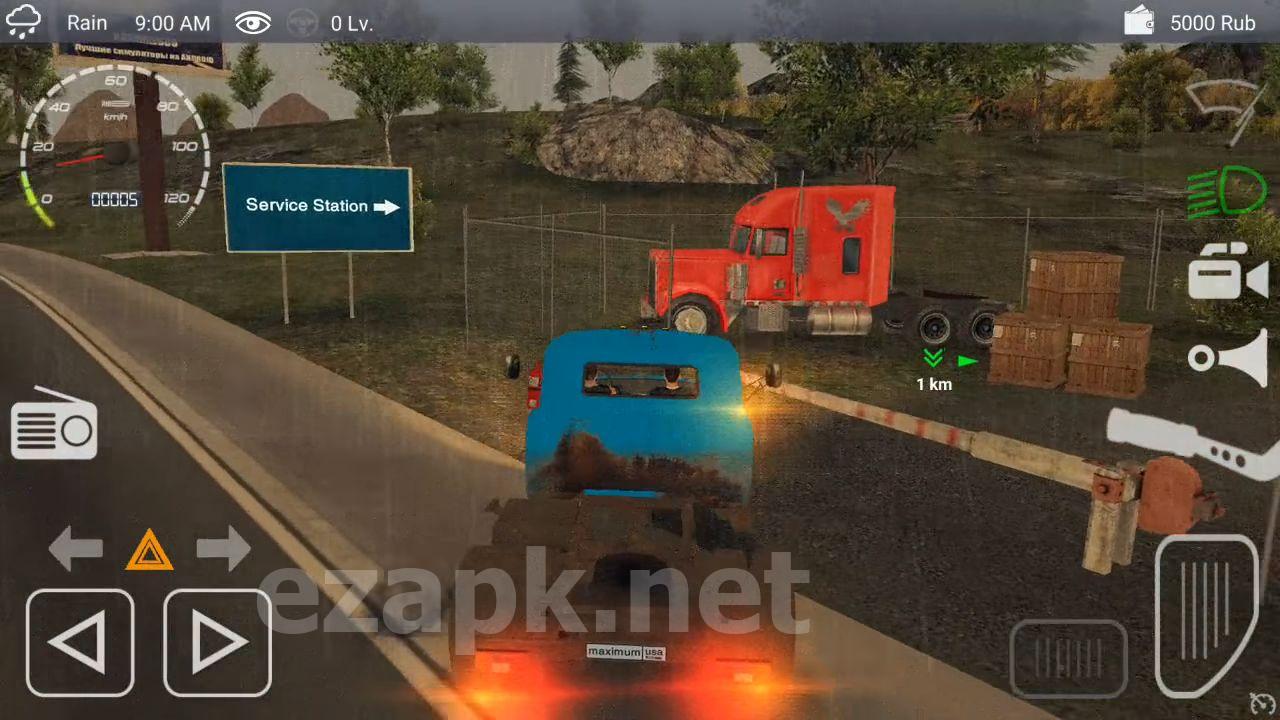 Russian Car Driver ZIL 130