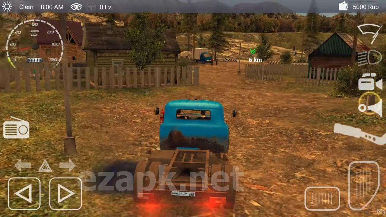 Russian Car Driver ZIL 130