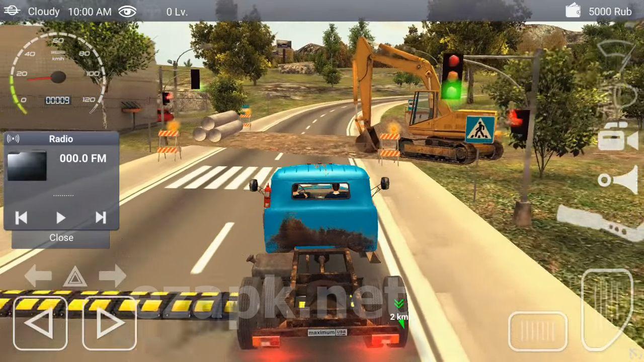 Russian Car Driver ZIL 130