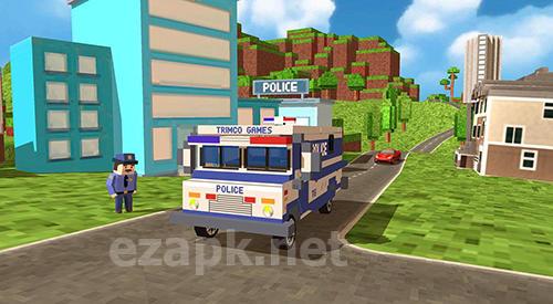 Block city police patrol