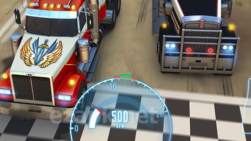 Big truck drag racing