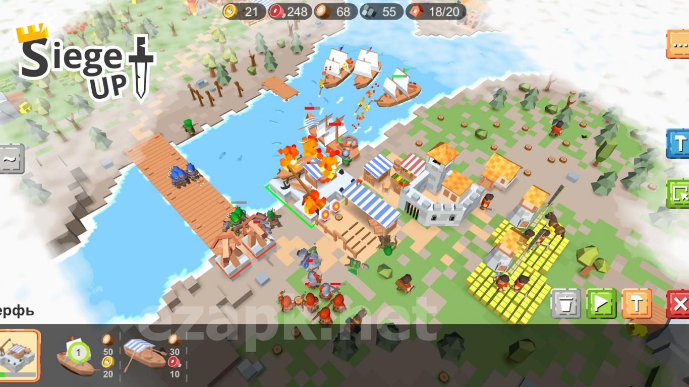 RTS Siege Up! - Medieval Warfare Strategy Offline