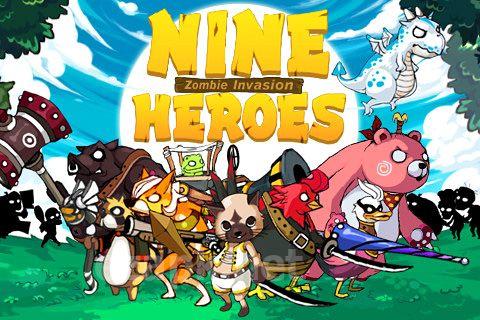 9 Heroes defence: Zombie invasion