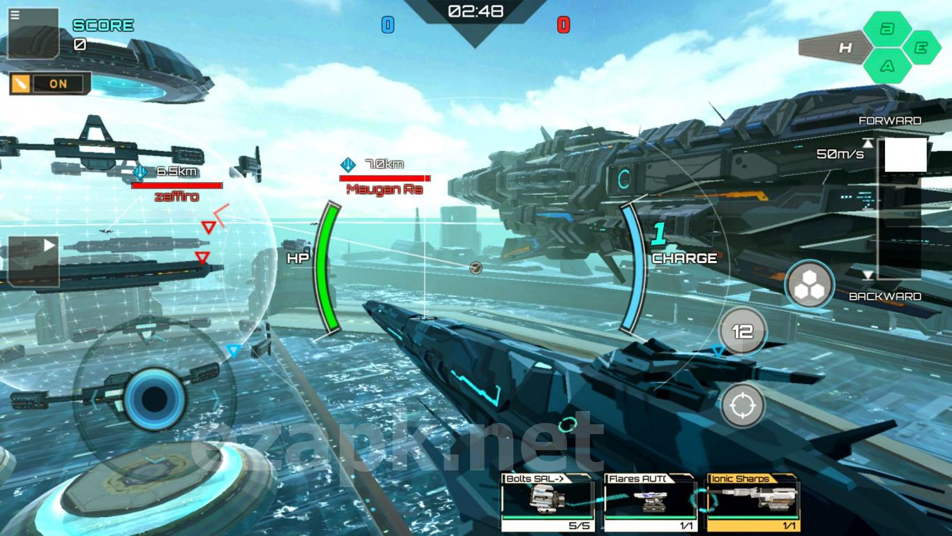 Iron Space: Real-time Spaceship Team Battles