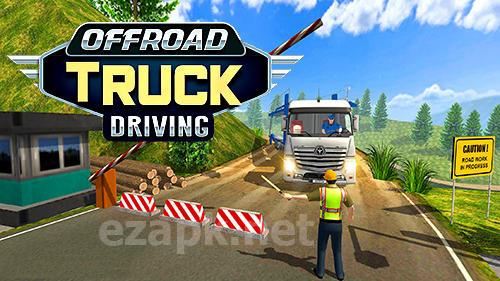 Offroad truck driving simulator