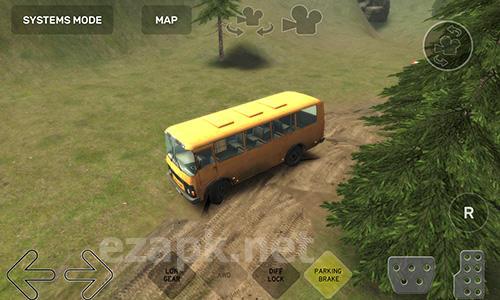 Dirt trucker: Muddy hills