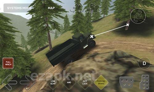 Dirt trucker: Muddy hills