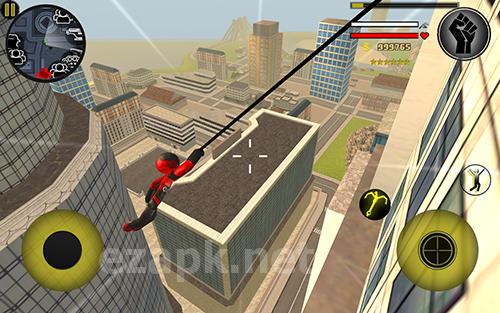 Stickman rope hero
