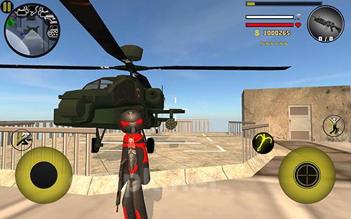 Stickman rope hero