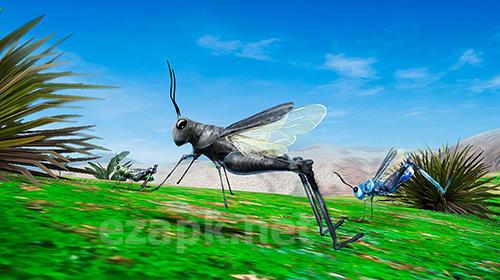 Grasshopper insect simulator
