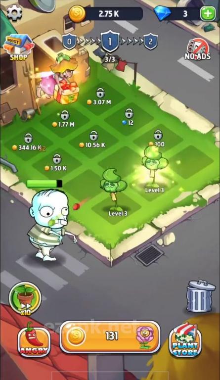 Merge Plants: Zombie Defense