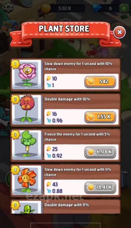 Merge Plants: Zombie Defense