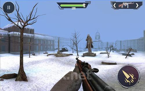 World war 2: Battleground survival winter shooter 2