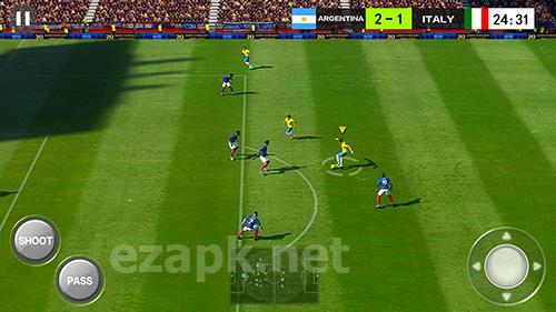 Soccer hero: Manage your team, be a football legend