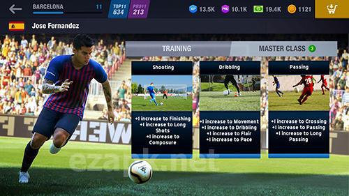 Soccer hero: Manage your team, be a football legend