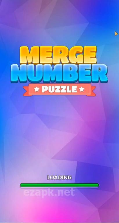 Merge Number Puzzle