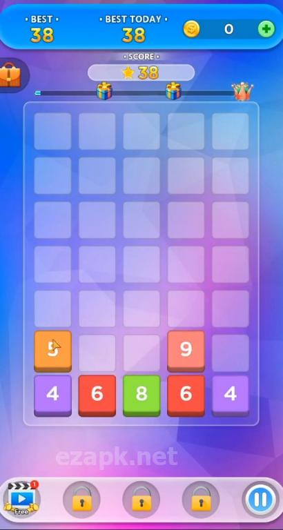 Merge Number Puzzle