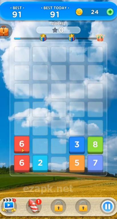 Merge Number Puzzle