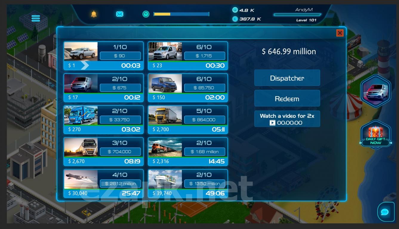 Virtual Truck Manager 2 Tycoon trucking company