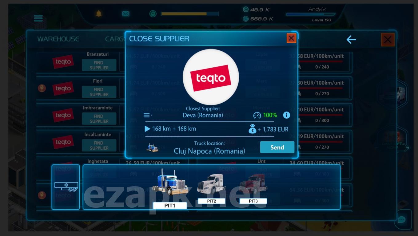 Virtual Truck Manager 2 Tycoon trucking company