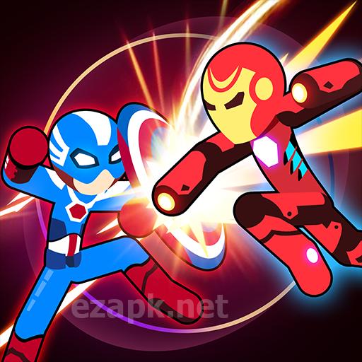 Stickman Superhero - Super Stick Heroes Fight