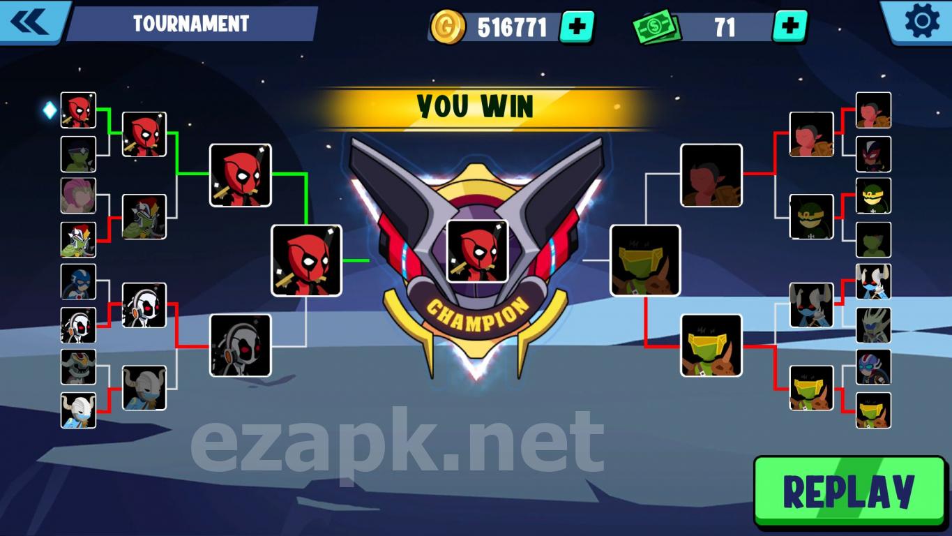 Stickman Superhero - Super Stick Heroes Fight