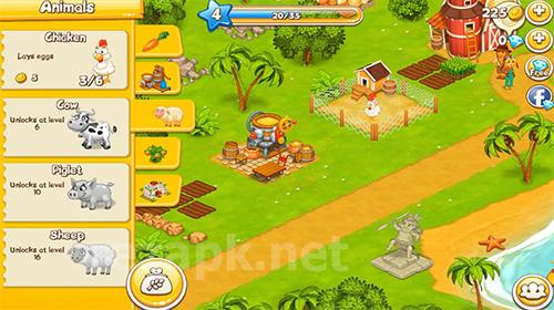 Farm paradise: Hay island bay