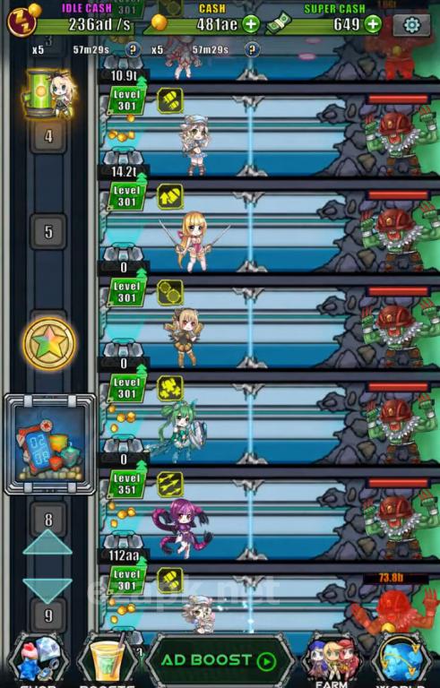 Idle Space Farmer - Waifu Manager Simulator
