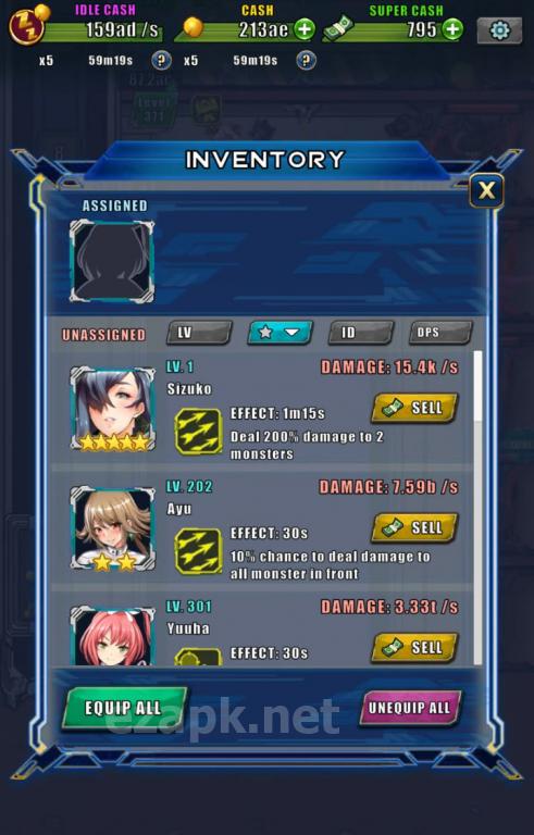 Idle Space Farmer - Waifu Manager Simulator