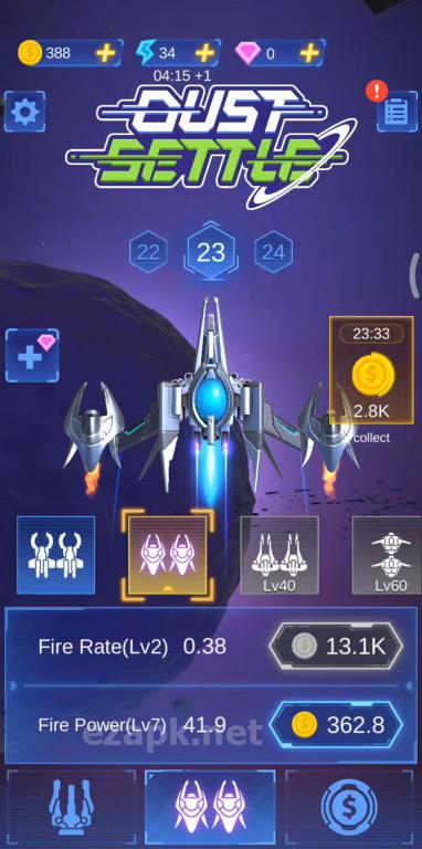 Dust Settle 3D-Infinity Space Shooting Arcade Game