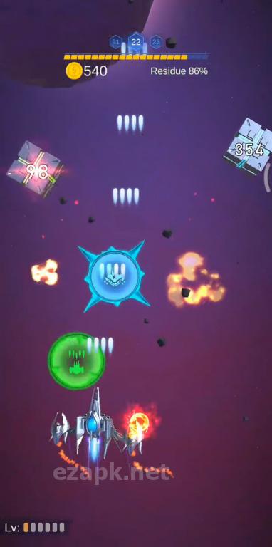 Dust Settle 3D-Infinity Space Shooting Arcade Game