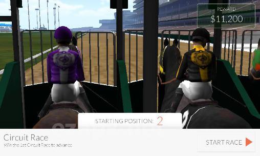 Photo finish: Horse racing