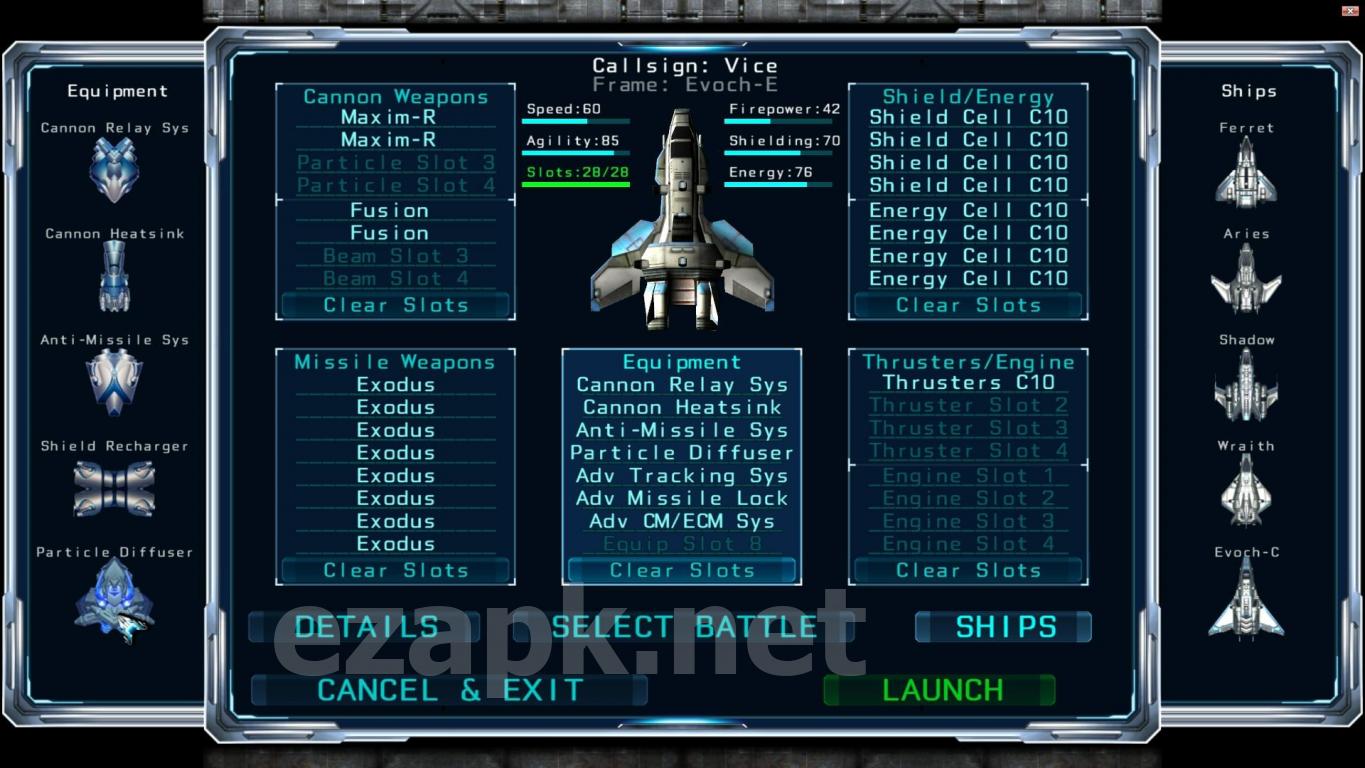 Arvoch Space Combat